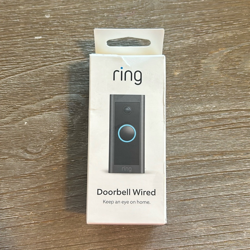 Brand new Ring video doorbell-wired